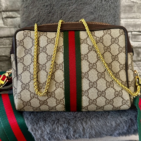 ***Sold***Authentic Gucci Handbag Sherry - Picture 7 of 8